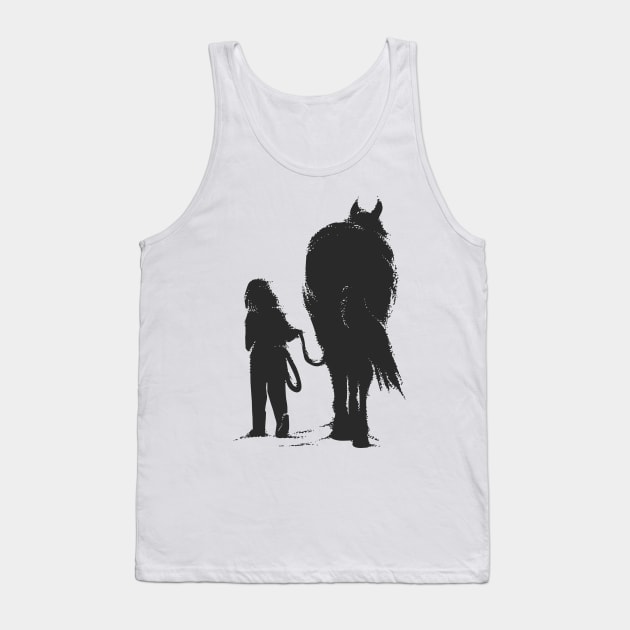 She Loves Horses Tank Top by ralfjohnson